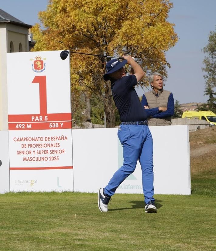 Imagen secundaria 2 - El grancanario Carlos Suneson, brillante campeón de España Senior de golf